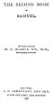 [Gutenberg 44619] • The Expositor's Bible: The Second Book of Samuel